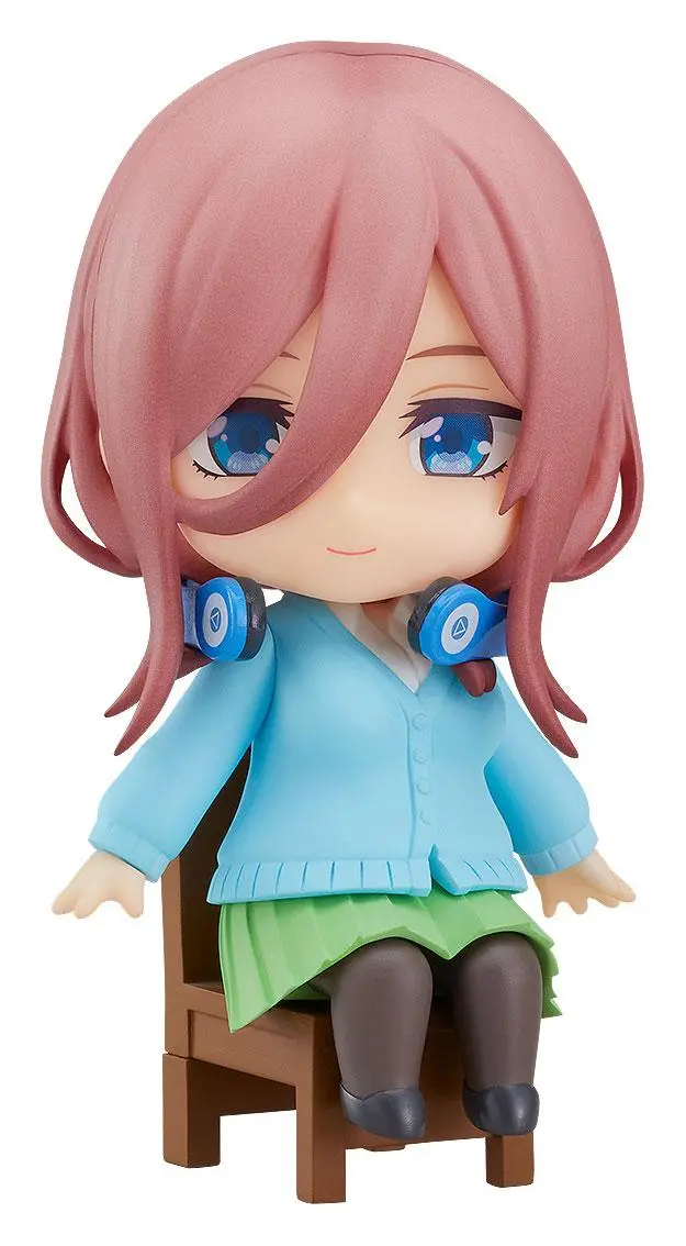 The Quintessential Quintuplets Movie Nendoroid Swacchao! figura Miku Nakano 9 cm termékfotó