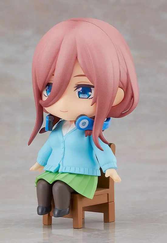 The Quintessential Quintuplets Movie Nendoroid Swacchao! figura Miku Nakano 9 cm termékfotó