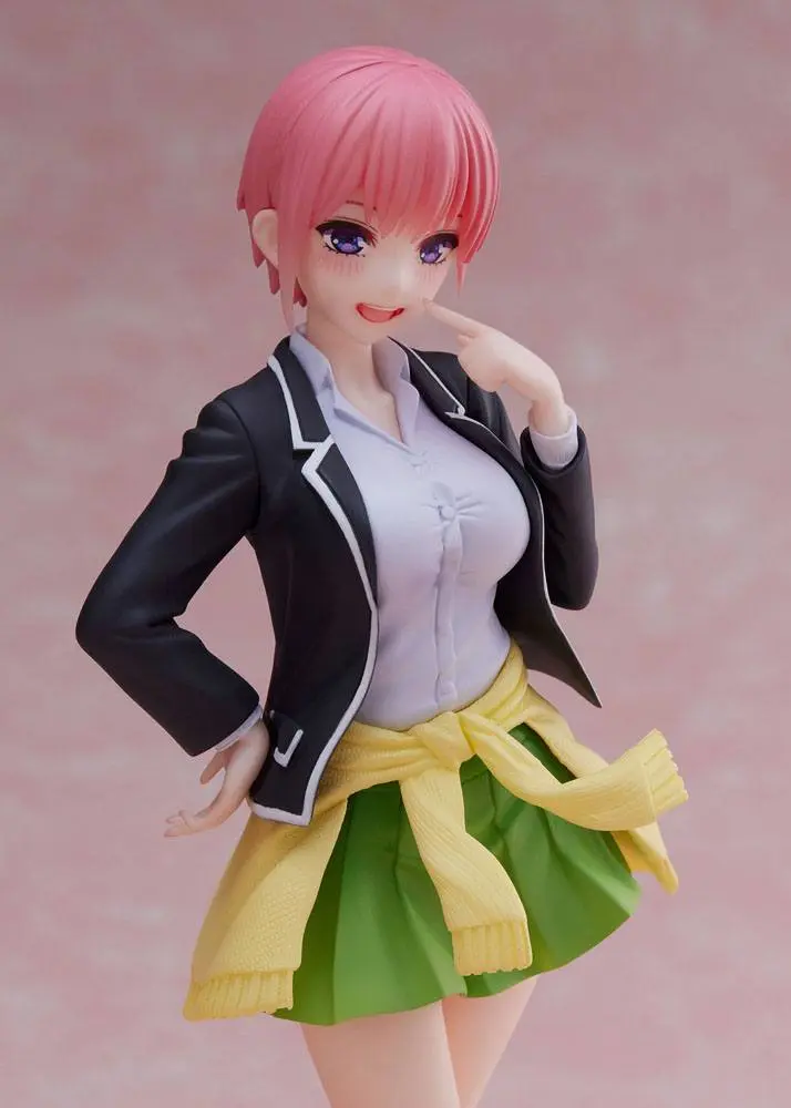 The Quintessential Quintuplets Nakano Ichika Uniform Ver. Renewal PVC szobor figura 20 cm termékfotó