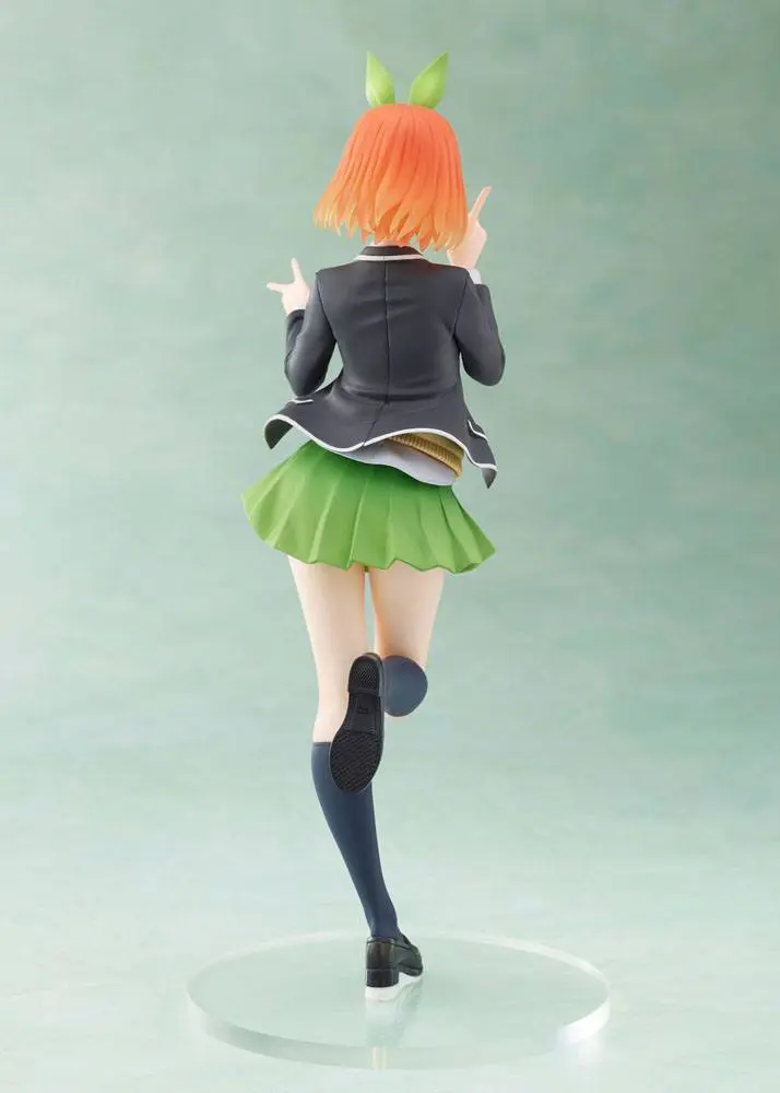 The Quintessential Quintuplets Nakano Yotsuba Uniform Ver. PVC szobor figura 20 cm termékfotó