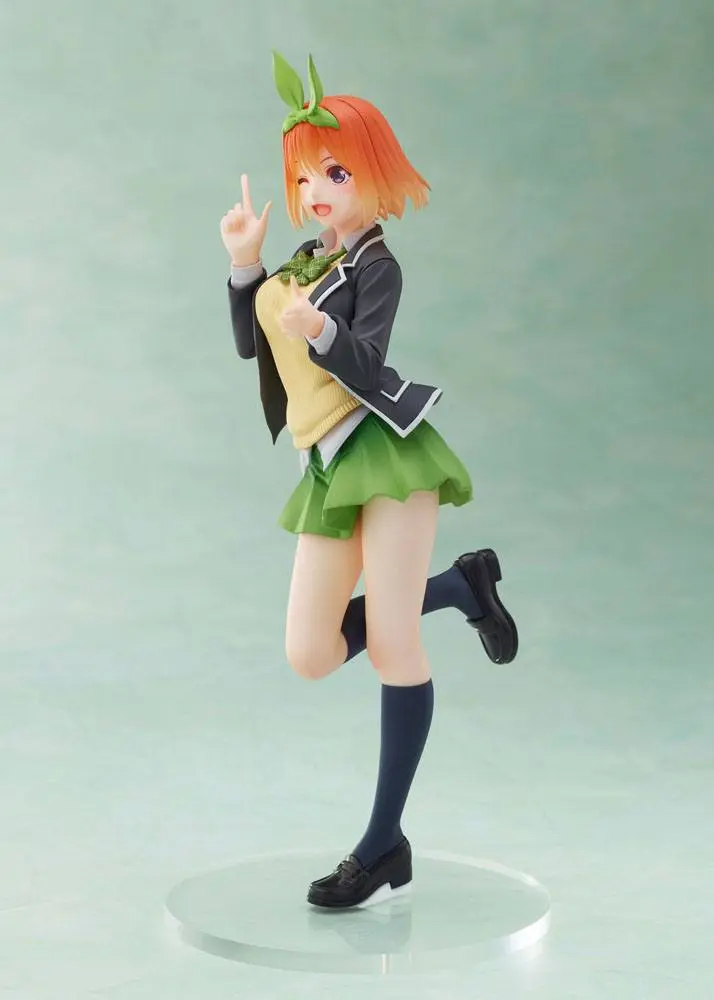 The Quintessential Quintuplets Nakano Yotsuba Uniform Ver. PVC szobor figura 20 cm termékfotó