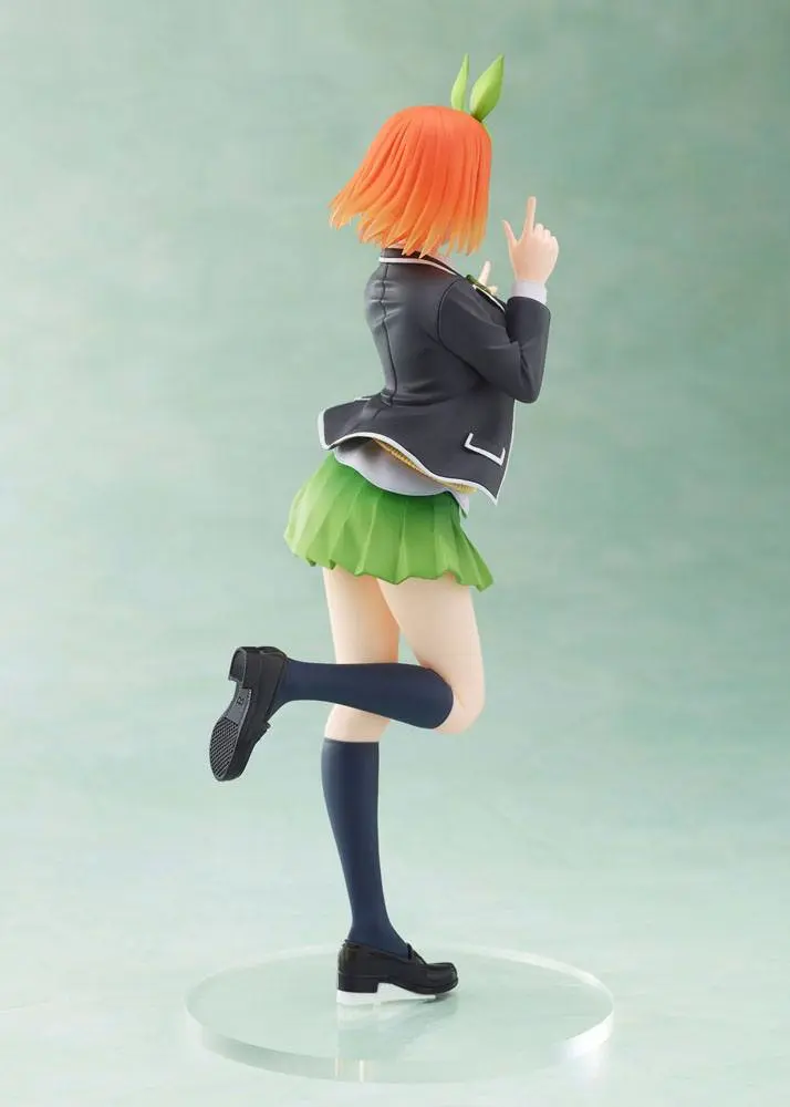 The Quintessential Quintuplets Nakano Yotsuba Uniform Ver. PVC szobor figura 20 cm termékfotó