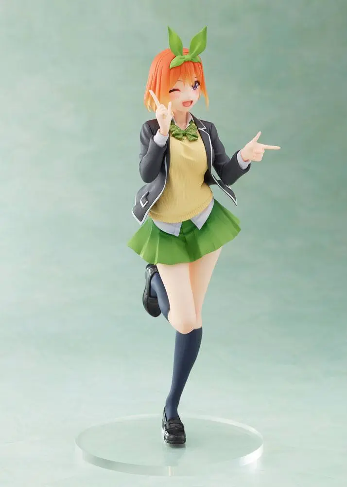 The Quintessential Quintuplets Nakano Yotsuba Uniform Ver. PVC szobor figura 20 cm termékfotó
