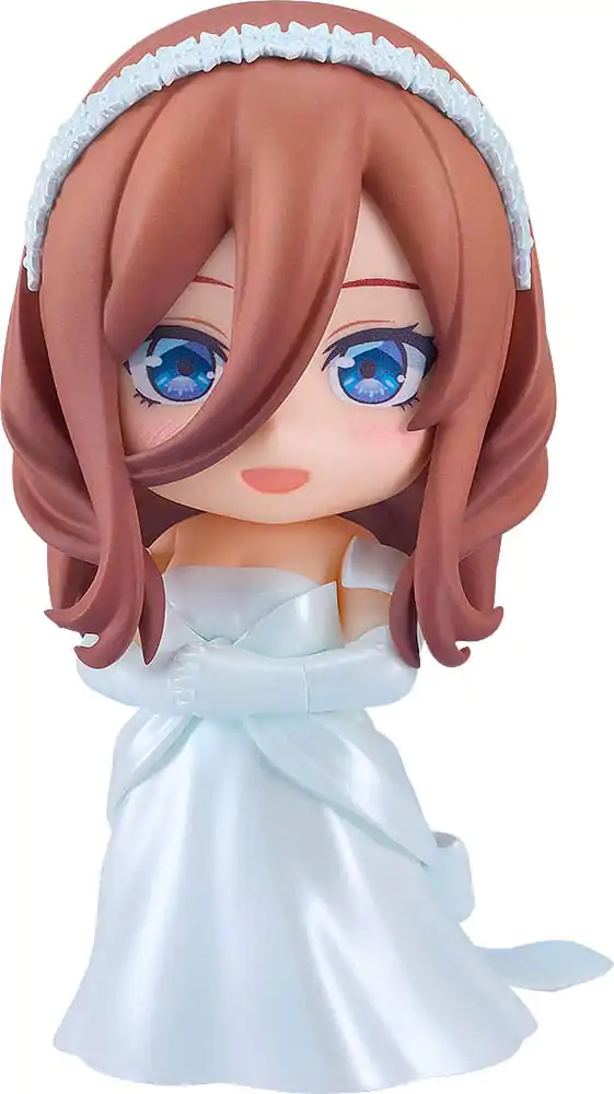 The Quintessential Quintuplets Nendoroid akciófigura Miku Nakano: Wedding Dress Ver. 10 cm termékfotó