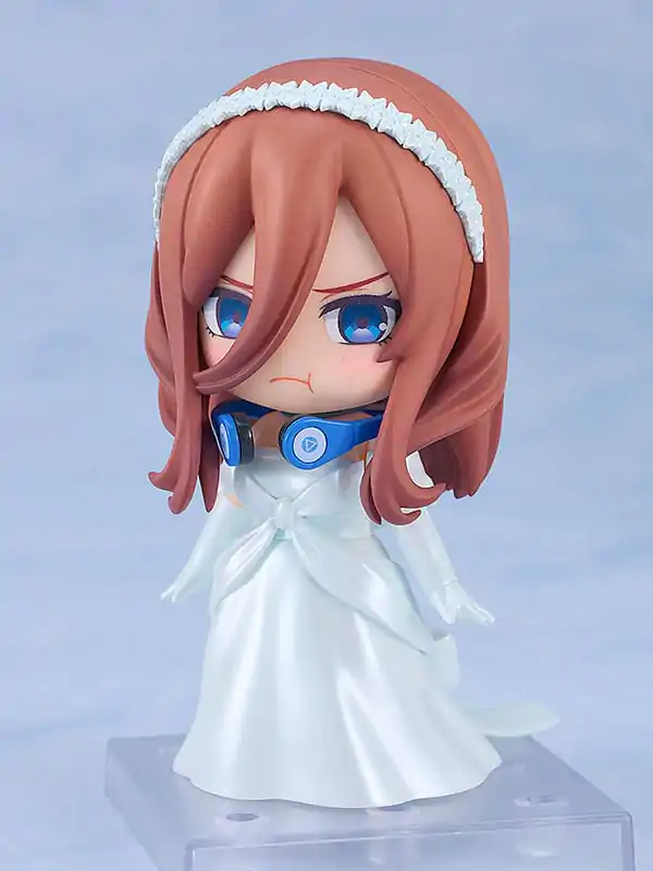 The Quintessential Quintuplets Nendoroid akciófigura Miku Nakano: Wedding Dress Ver. 10 cm termékfotó