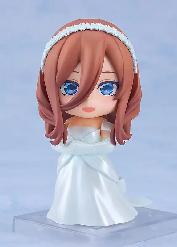 The Quintessential Quintuplets Nendoroid akciófigura Miku Nakano: Wedding Dress Ver. 10 cm termékfotó