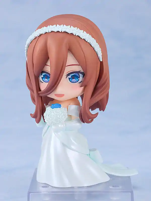The Quintessential Quintuplets Nendoroid akciófigura Miku Nakano: Wedding Dress Ver. 10 cm termékfotó