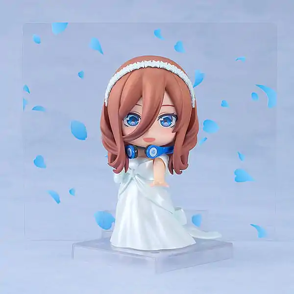 The Quintessential Quintuplets Nendoroid akciófigura Miku Nakano: Wedding Dress Ver. 10 cm termékfotó