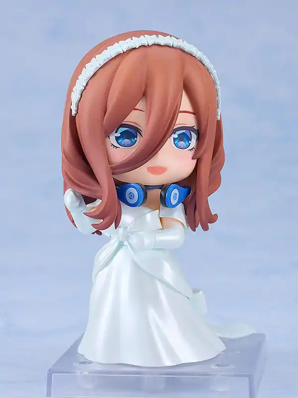 The Quintessential Quintuplets Nendoroid akciófigura Miku Nakano: Wedding Dress Ver. 10 cm termékfotó