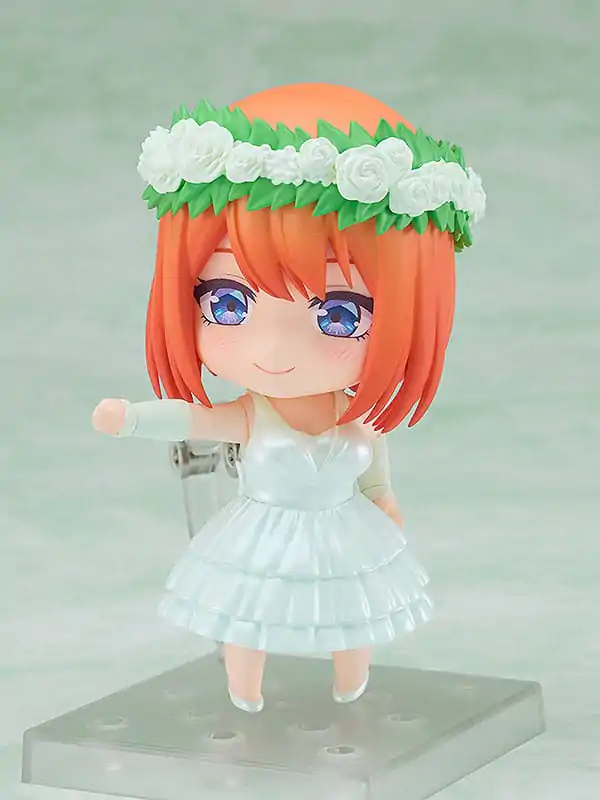 The Quintessential Quintuplets Nendoroid akciófigura Yotsuba Nakano: Wedding Dress Ver. 10 cm termékfotó