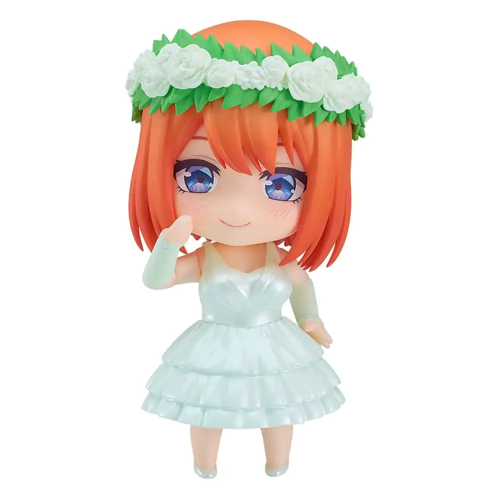 The Quintessential Quintuplets Nendoroid akciófigura Yotsuba Nakano: Wedding Dress Ver. 10 cm termékfotó