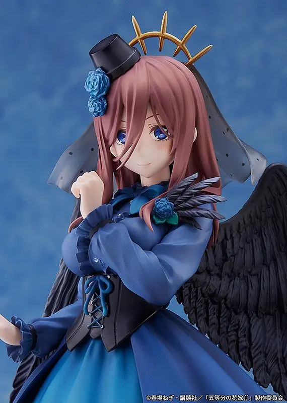 The Quintessential Quintuplets PVC szobor figura 1/7 Miku Nakano: Fallen Angel Ver. 27 cm termékfotó