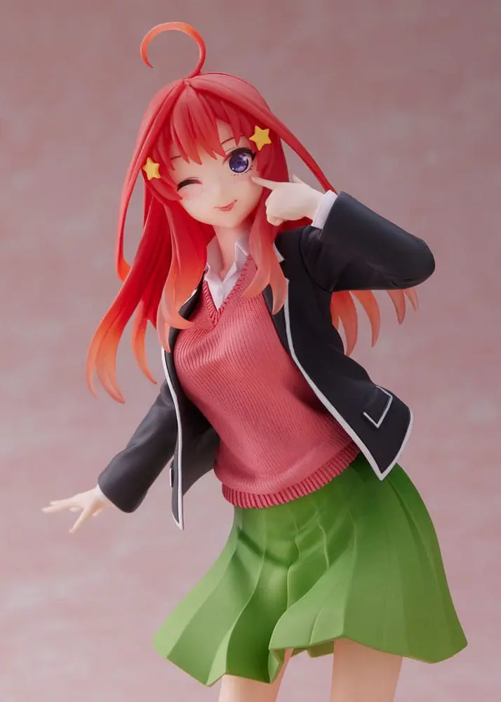 The Quintessential Quintuplets PVC szobor figura Itsuki Nakano School Uniform Ver Renewal Edition PVC szobor figura termékfotó