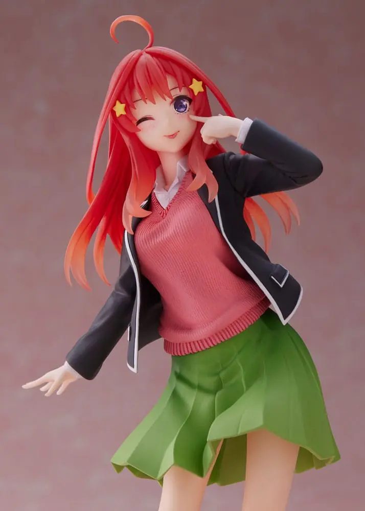 The Quintessential Quintuplets PVC szobor figura Itsuki Nakano School Uniform Ver Renewal Edition PVC szobor figura termékfotó