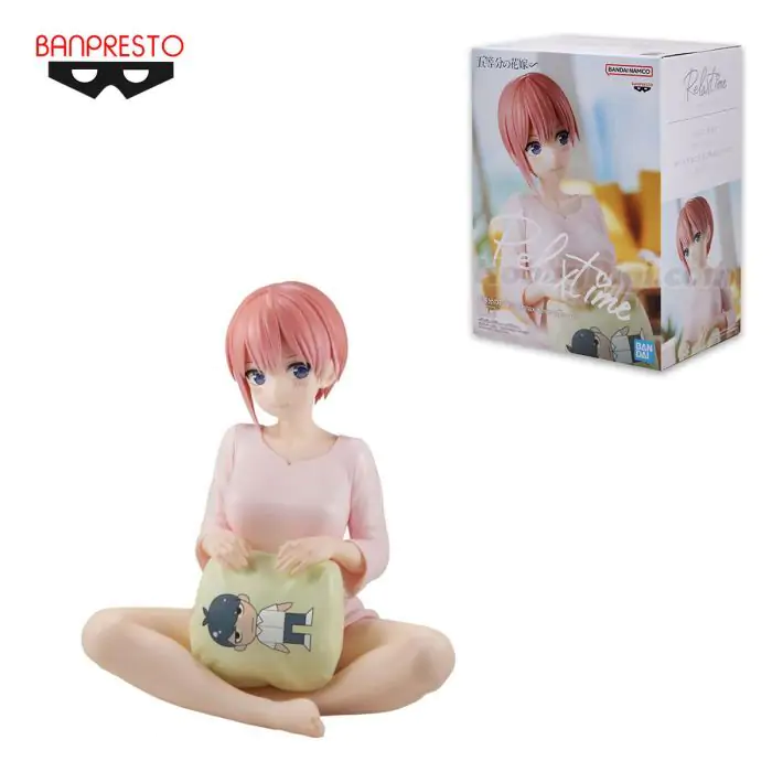 The Quintessential Quintuplets Relax time Ichika Nakano figura 12cm termékfotó