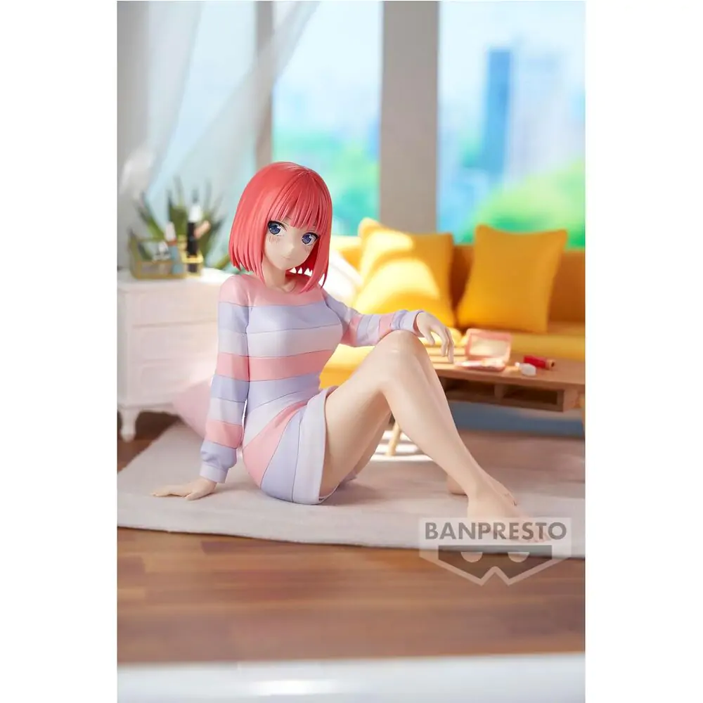 The Quintessential Quintuplets Relax time Nino Nakano figura 12cm termékfotó