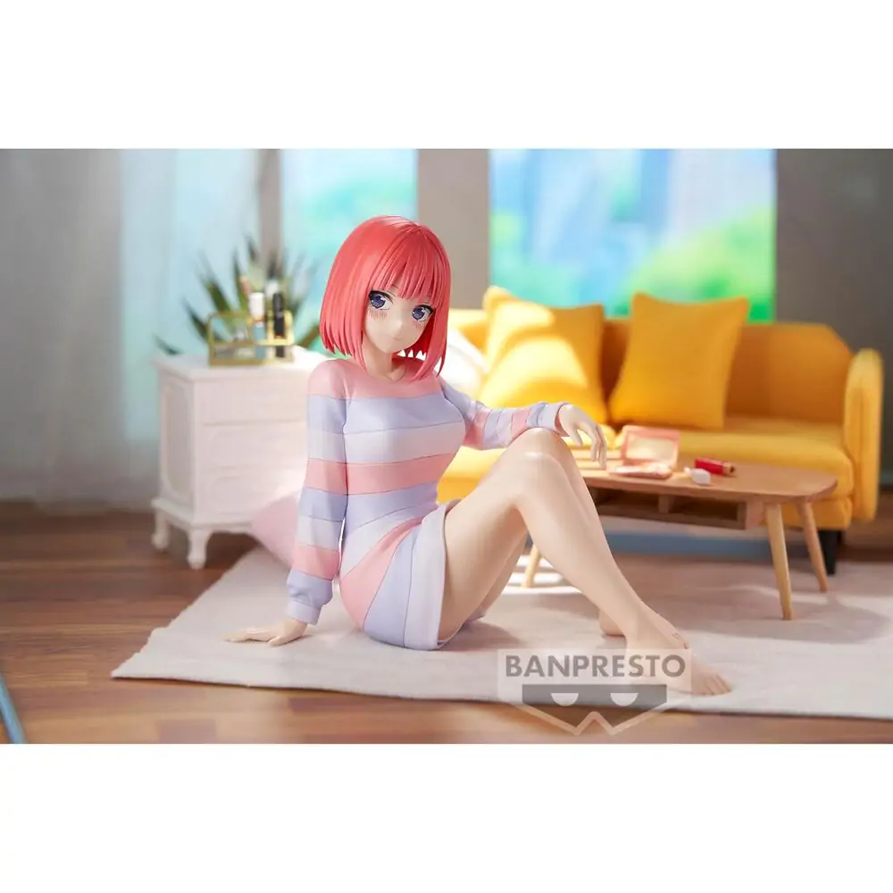 The Quintessential Quintuplets Relax time Nino Nakano figura 12cm termékfotó