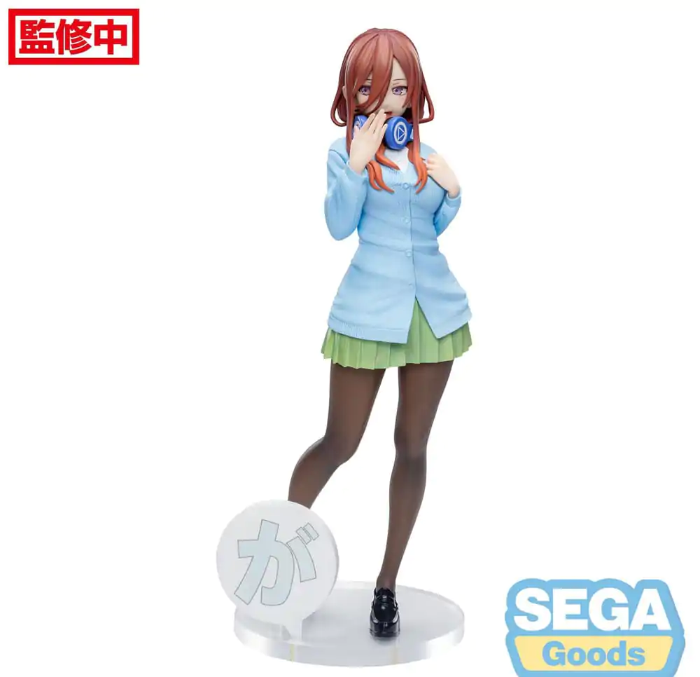 The Quintessential Quintuplets Specials Luminasta Miku Nakano PVC szobor figura 20 cm termékfotó