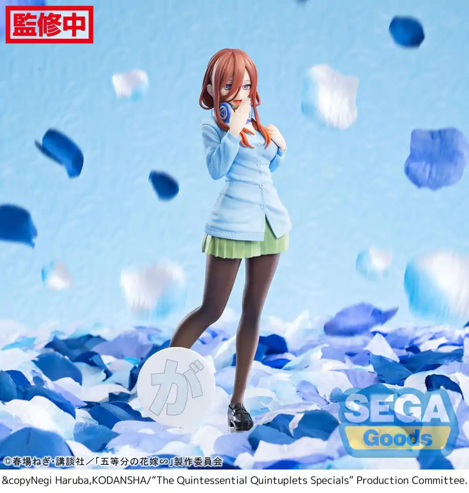 The Quintessential Quintuplets Specials Luminasta Miku Nakano PVC szobor figura 20 cm termékfotó