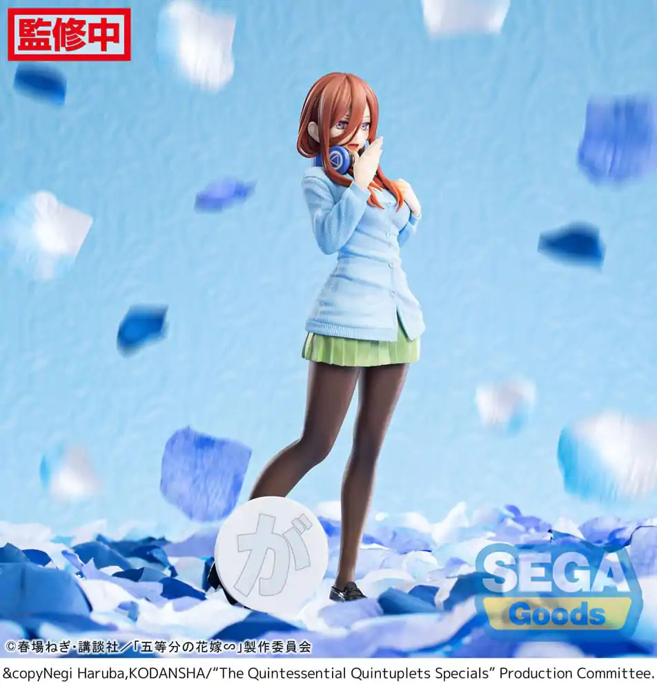 The Quintessential Quintuplets Specials Luminasta Miku Nakano PVC szobor figura 20 cm termékfotó