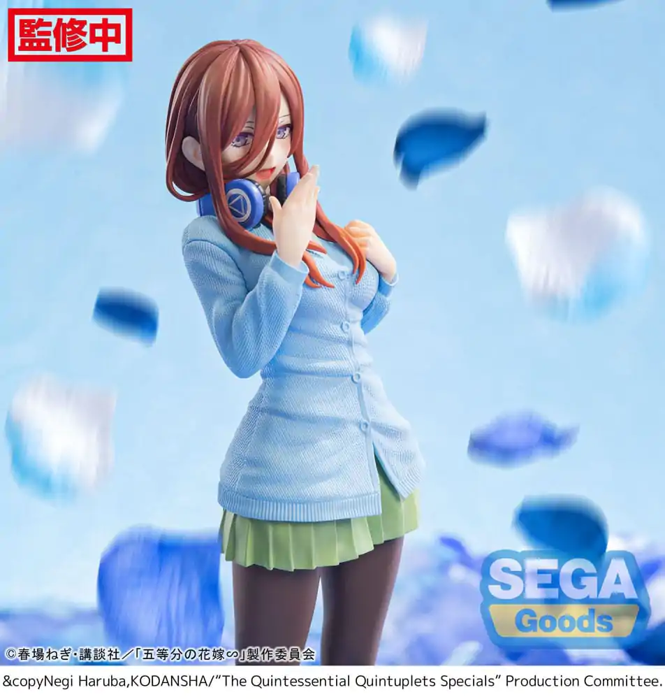 The Quintessential Quintuplets Specials Luminasta Miku Nakano PVC szobor figura 20 cm termékfotó