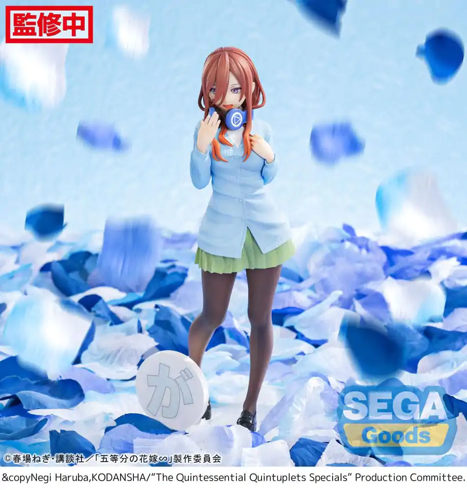 The Quintessential Quintuplets Specials Luminasta Miku Nakano PVC szobor figura 20 cm termékfotó