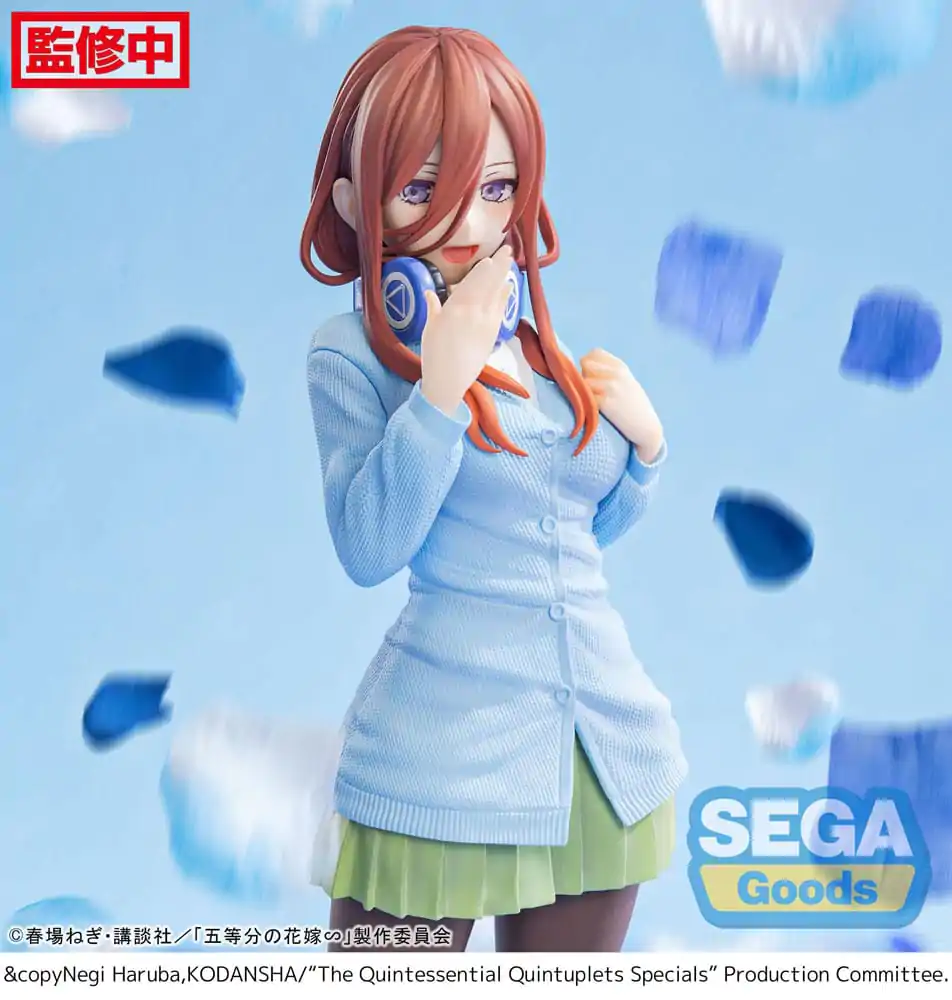 The Quintessential Quintuplets Specials Luminasta Miku Nakano PVC szobor figura 20 cm termékfotó