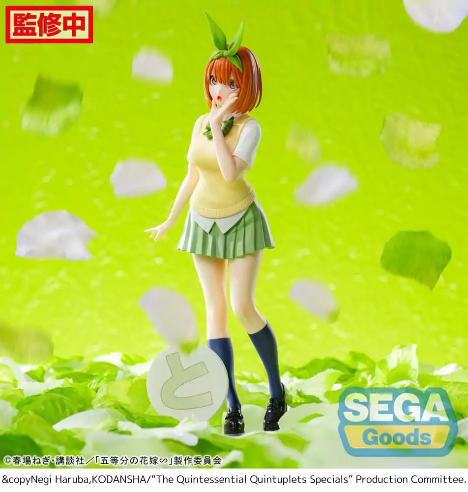 The Quintessential Quintuplets Specials Luminasta Yotsuba Nakano PVC szobor figura 20 cm termékfotó