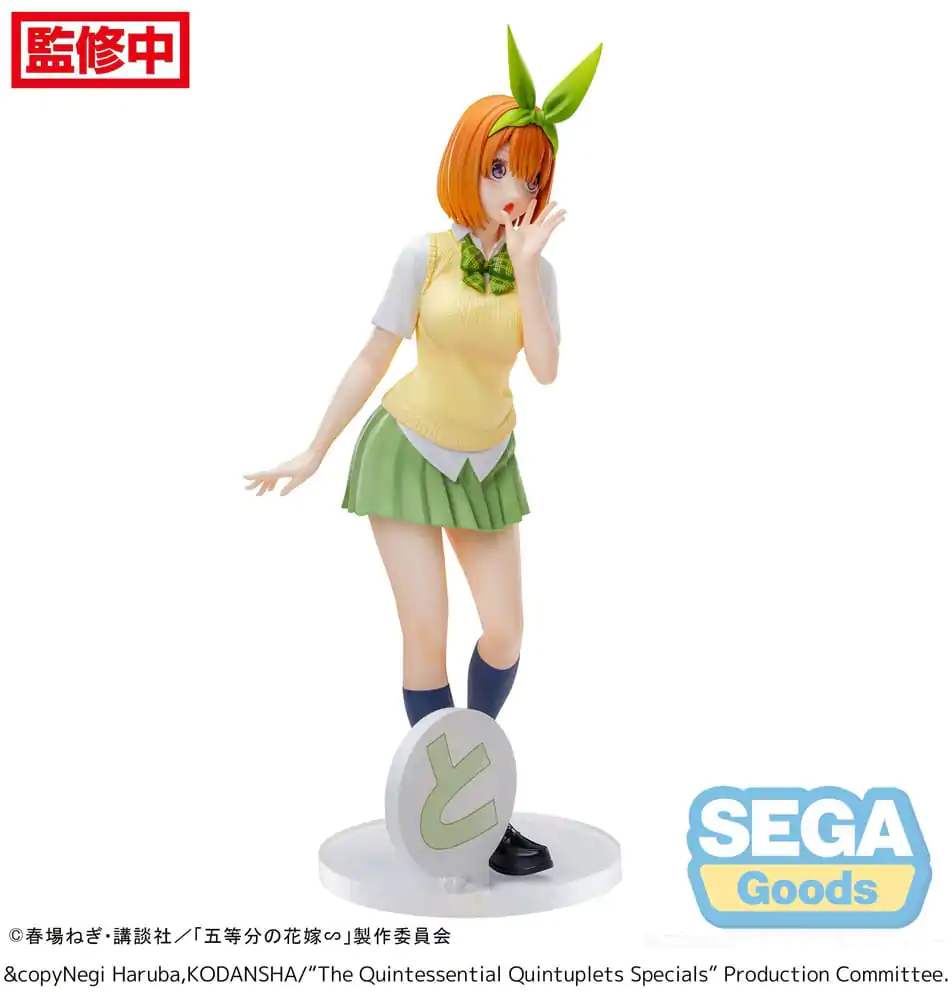 The Quintessential Quintuplets Specials Luminasta Yotsuba Nakano PVC szobor figura 20 cm termékfotó