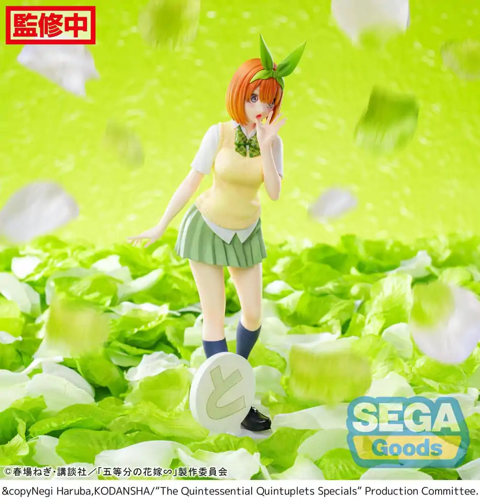 The Quintessential Quintuplets Specials Luminasta Yotsuba Nakano PVC szobor figura 20 cm termékfotó