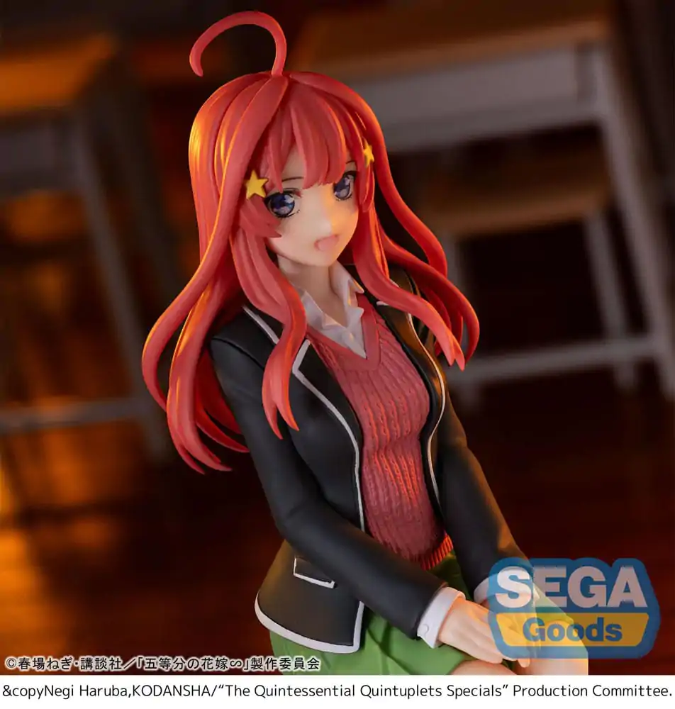 The Quintessential Quintuplets Specials PM Perching Itsuki Nakano PVC szobor figura 10 cm termékfotó