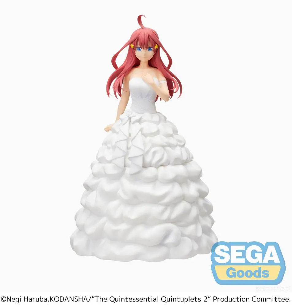 The Quintessential Quintuplets SPM Itsuki Nakano Bride Ver. PVC szobor figura 21 cm termékfotó