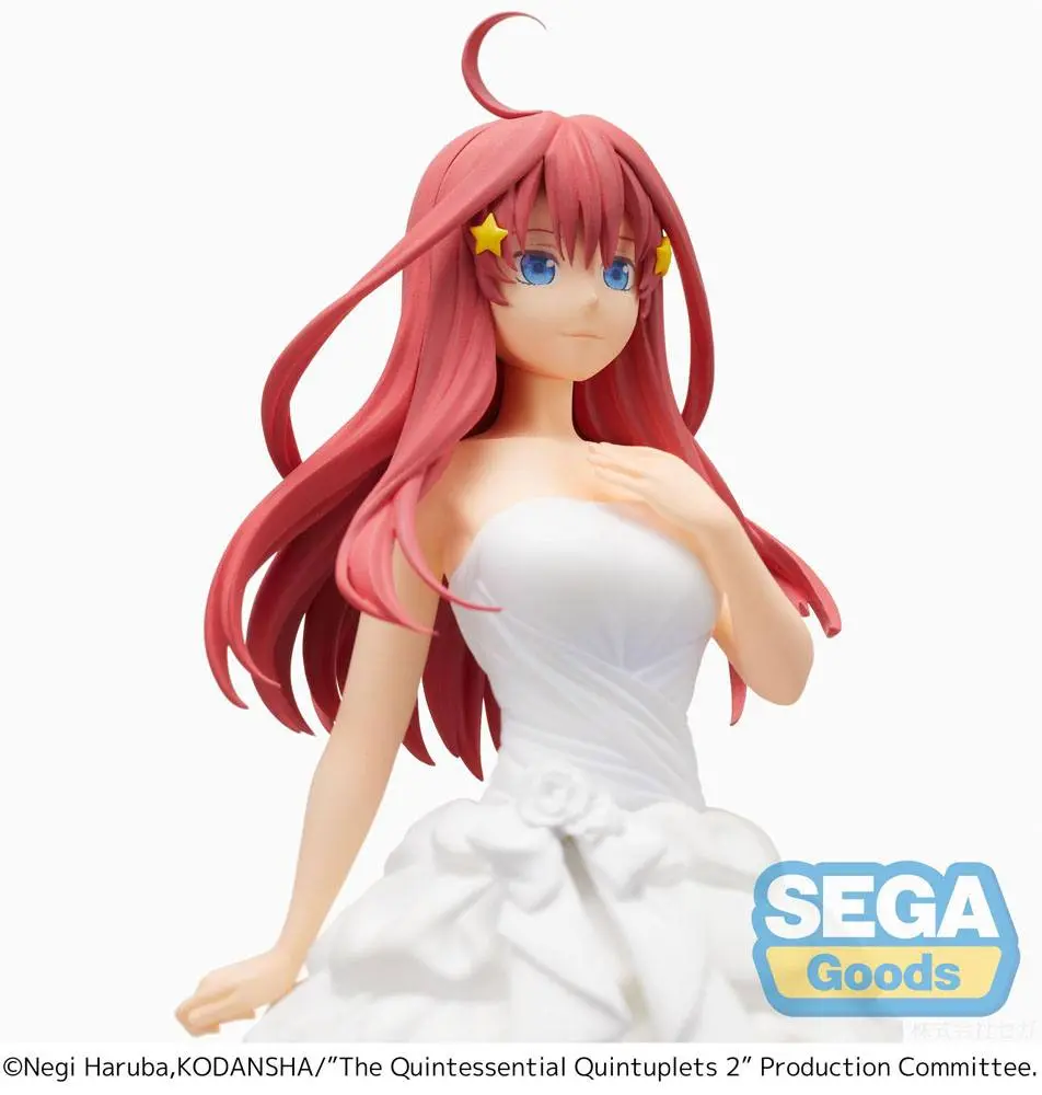 The Quintessential Quintuplets SPM Itsuki Nakano Bride Ver. PVC szobor figura 21 cm termékfotó