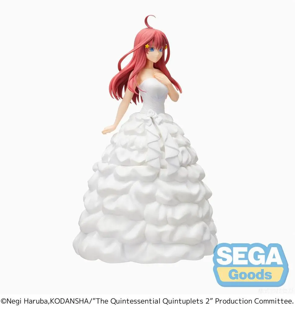 The Quintessential Quintuplets SPM Itsuki Nakano Bride Ver. PVC szobor figura 21 cm termékfotó