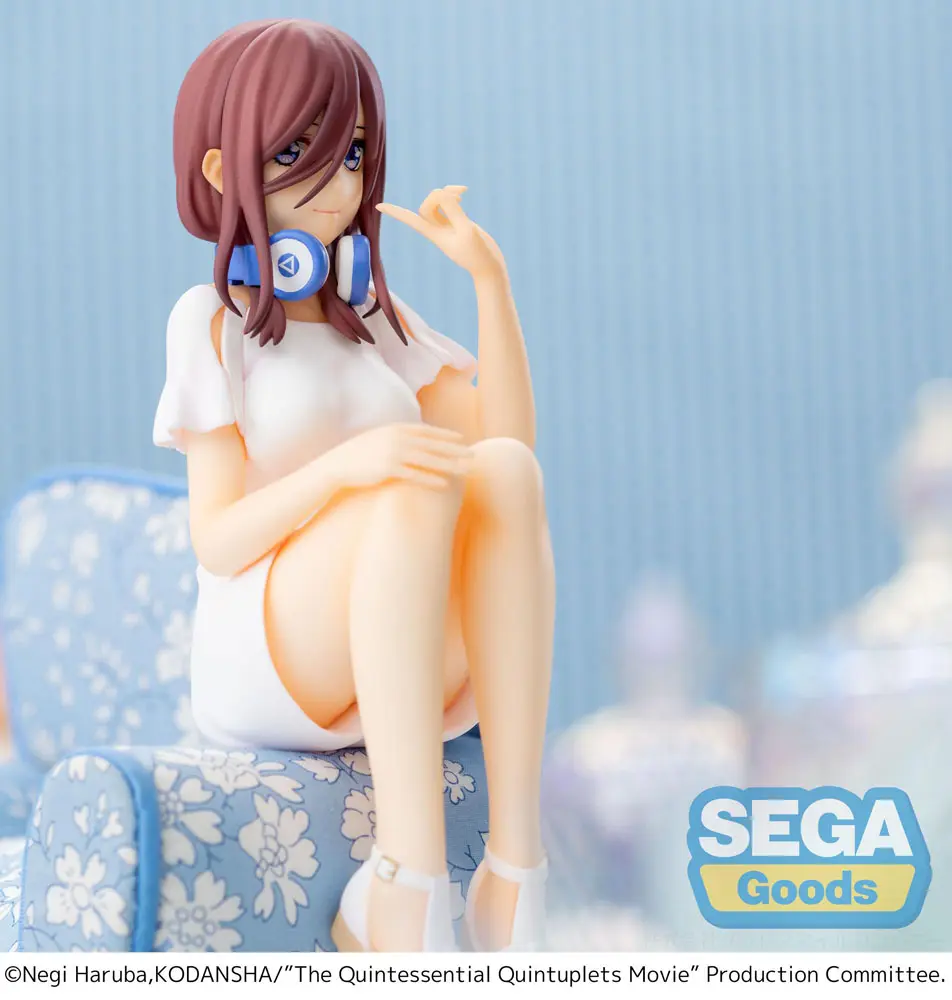 The Quintessential Quintuplets SPM Miku Nakano PVC szobor figura 19 cm termékfotó