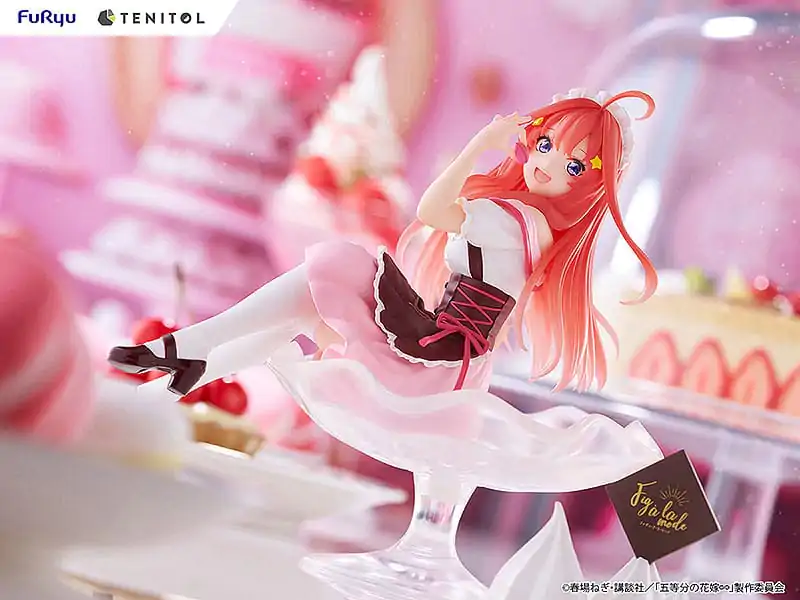 The Quintessential Quintuplets Tenitol Fig a la mode Itsuki Nakano PVC szobor figura 12 cm termékfotó