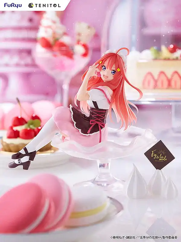 The Quintessential Quintuplets Tenitol Fig a la mode Itsuki Nakano PVC szobor figura 12 cm termékfotó