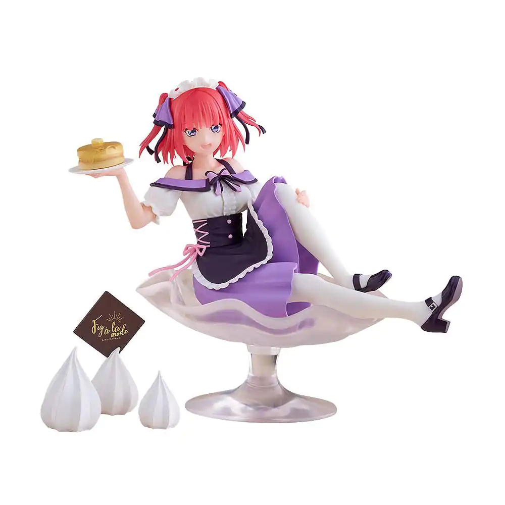 The Quintessential Quintuplets Tenitol Fig a la mode Nino Nakano PVC szobor figura 12 cm termékfotó