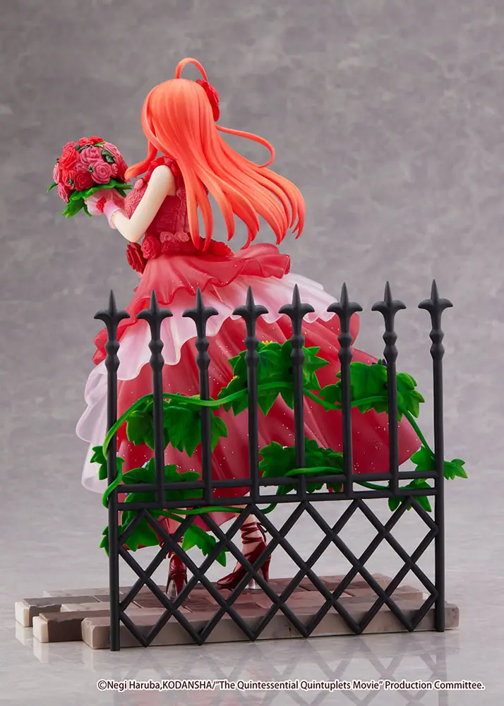 The Quintessential Quintuplets: The Movie 1/7 Itsuki Nakano Floral Dress Ver. PVC szobor figura 23 cm termékfotó