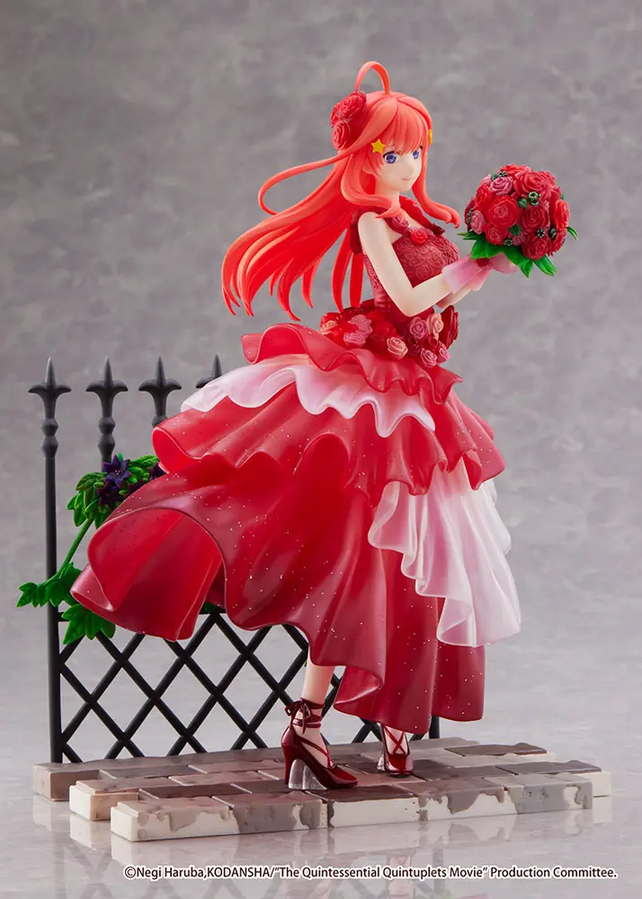 The Quintessential Quintuplets: The Movie 1/7 Itsuki Nakano Floral Dress Ver. PVC szobor figura 23 cm termékfotó
