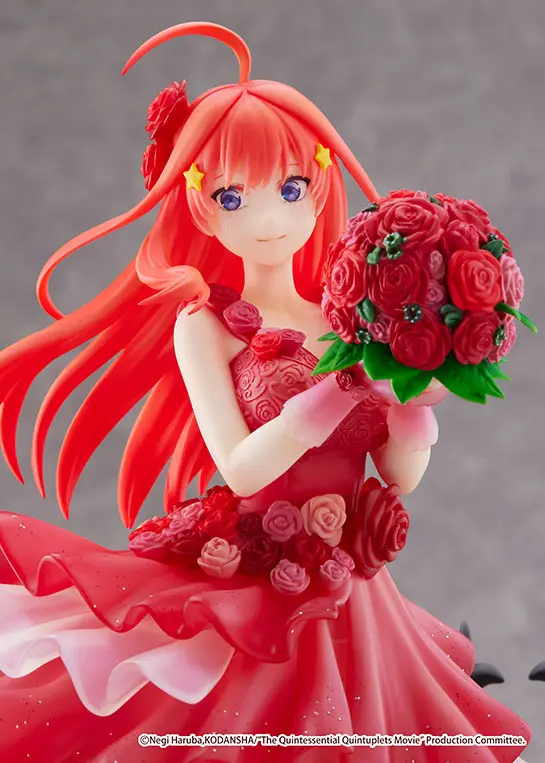 The Quintessential Quintuplets: The Movie 1/7 Itsuki Nakano Floral Dress Ver. PVC szobor figura 23 cm termékfotó