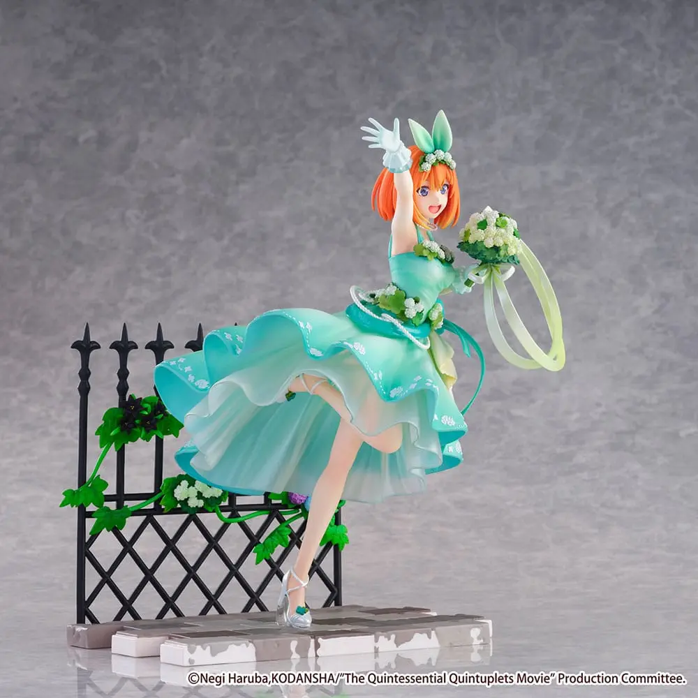 The Quintessential Quintuplets: The Movie 1/7 Yotsuba Nakano Floral Dress Ver. PVC szobor figura 26 cm termékfotó