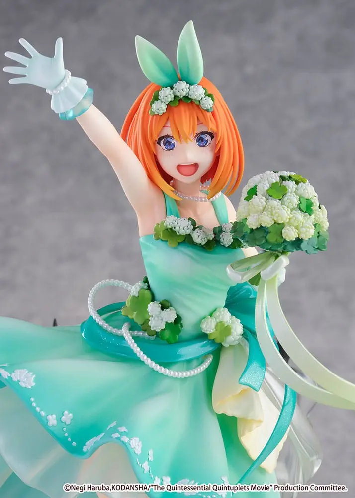 The Quintessential Quintuplets: The Movie 1/7 Yotsuba Nakano Floral Dress Ver. PVC szobor figura 26 cm termékfotó