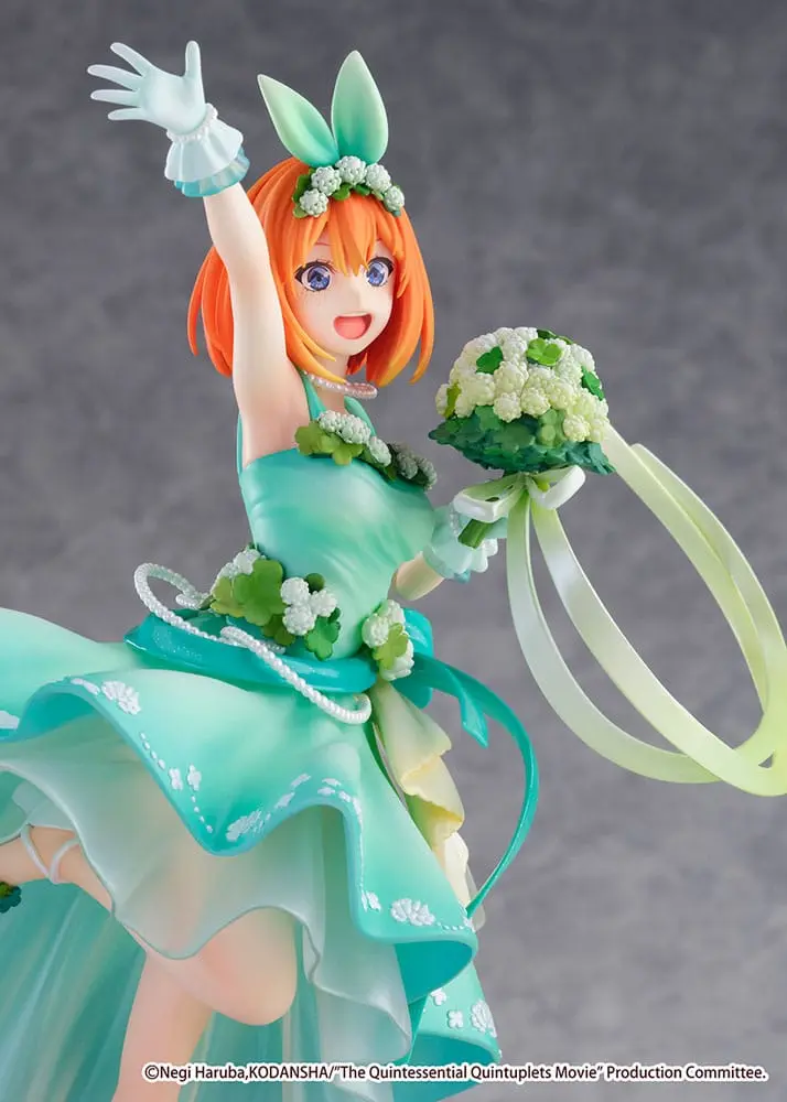 The Quintessential Quintuplets: The Movie 1/7 Yotsuba Nakano Floral Dress Ver. PVC szobor figura 26 cm termékfotó