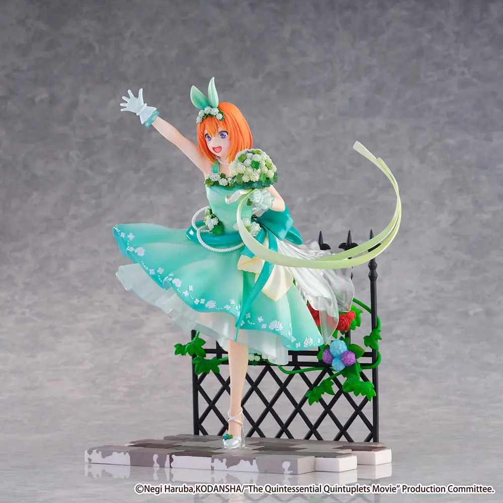 The Quintessential Quintuplets: The Movie 1/7 Yotsuba Nakano Floral Dress Ver. PVC szobor figura 26 cm termékfotó