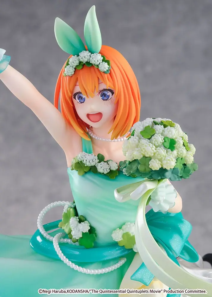 The Quintessential Quintuplets: The Movie 1/7 Yotsuba Nakano Floral Dress Ver. PVC szobor figura 26 cm termékfotó