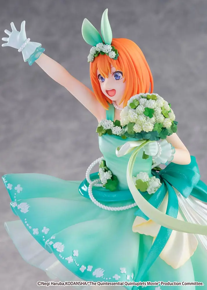 The Quintessential Quintuplets: The Movie 1/7 Yotsuba Nakano Floral Dress Ver. PVC szobor figura 26 cm termékfotó