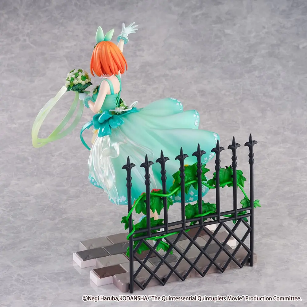 The Quintessential Quintuplets: The Movie 1/7 Yotsuba Nakano Floral Dress Ver. PVC szobor figura 26 cm termékfotó