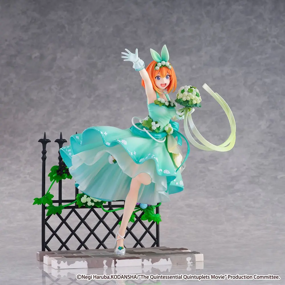 The Quintessential Quintuplets: The Movie 1/7 Yotsuba Nakano Floral Dress Ver. PVC szobor figura 26 cm termékfotó