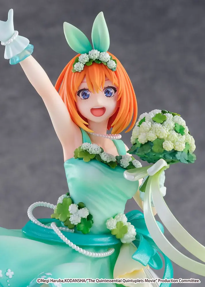 The Quintessential Quintuplets: The Movie 1/7 Yotsuba Nakano Floral Dress Ver. PVC szobor figura 26 cm termékfotó